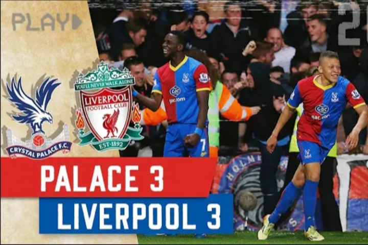 痛失好局！14年英超，利物浦连丢3球被水晶宫逼平，丧失夺冠希望