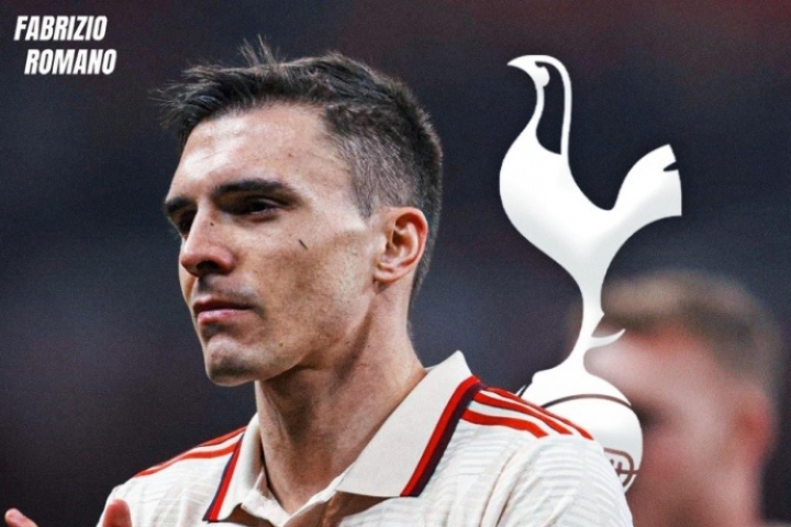 去年才5100万欧加盟拜仁！罗马诺：帕利尼亚已与热刺谈妥租借合同