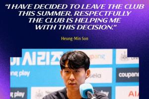 十年成传奇！孙兴慜：刚到伦敦英语都不会说，如今我作为男人离开