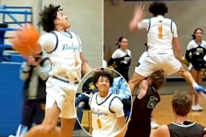 💥加州大学178cm球员弹跳惊人 实战大风车+单臂360度燃爆全场！