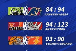 🏀NBL战报-广西威壮大胜湖北文旅 石家庄翔蓝险胜合肥狂风峻茂