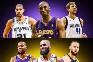 美媒：80年代乔丹魔鸟vs00年代科佛诺vs当代詹杜库 哪个时代更强