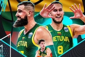 立陶宛男篮提前晋级16强 B组已有德国&芬兰&立陶宛3队出线