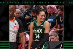 联盟第一！山猫击败女武神 常规赛战绩定格在34胜10负