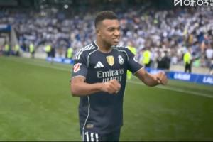 太不容易了！哨响后传射建功的姆巴佩紧紧握拳 大喊‘Vamos’庆祝