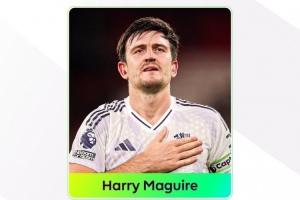 双红会绝杀！马奎尔当选英超官方第8轮最佳球员