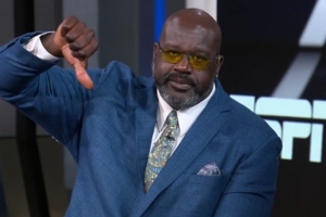 奥尼尔评价艾顿表现：👎你得站出来 面对小个后仰跳投行不通的