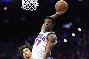 埃奇库姆谈主场首秀：知道费城球迷非常热情 预计一切都会很疯狂