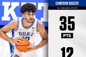 状元热门！布泽尔儿子16中13狂轰35+12+5+3+3集锦 上半场10投9中