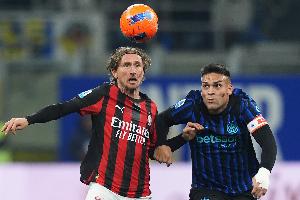 梦回巅峰！米兰客场三连胜国米，上一次是2003年到2005年