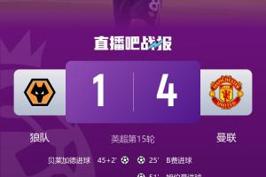 谁能雪中送碳👀狼队0胜+五大联赛最低分 将战枪手、红军、曼联