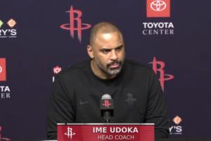 全场仅5罚！乌度卡：今天限制哈登罚球做得不错 要保持防守纪律