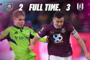 最落魄升班马？伯恩利英超7连败俯冲倒二，落后安全区已达5分