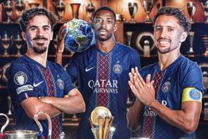 六冠到手！继09巴萨和20拜仁之后，巴黎成为第3支单年度夺6冠球队