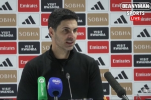 阿尔特塔：厄德高需要一些稳定性 我们在对方禁区内效率极高