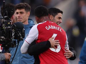 阿尔特塔：我尤其欣赏加布里埃尔的性格，他是以身作则的领袖