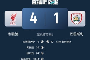 巴恩斯利主帅：索博失误是因为不尊重我们，他面对强队不会这么做