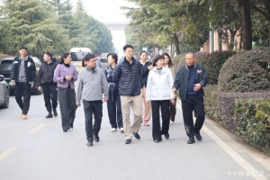 中国篮球协会副主席杨阳一行莅临武汉女篮进行调研指导