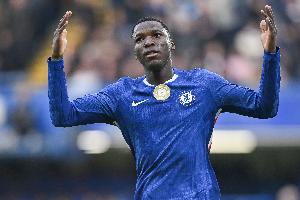 打入致胜球，凯塞多本场4次射门全部射正，创个人生涯纪录