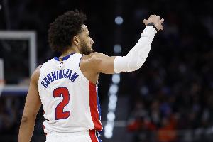 今日活塞对阵鹈鹕 坎宁安和勒韦尔因生病将出战成疑