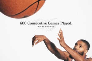 钢铁大桥！大桥连续600场出战现役最长 历史纪录是AC·格林1192场