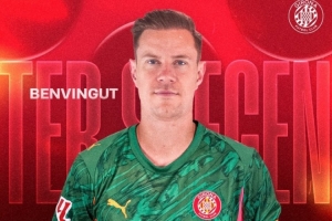 特狮：选择赫罗纳是因为比赛风格 我始终希望成为更衣室领袖