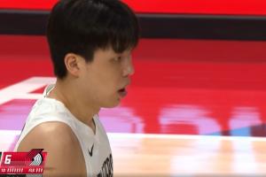 积极性拉满！杨瀚森首节登场已经连续拿下3个篮板！