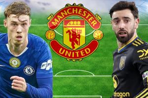 思乡病严重！太阳报预演三套帕尔默加盟曼联阵型，打前腰或右边锋