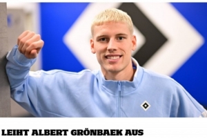 官方：汉堡租借雷恩24岁进攻型中场格伦拜克，租期至本赛季末