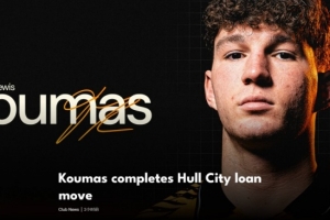 官方：赫尔城租借利物浦前锋库马斯、曼联中场科利尔至赛季结束