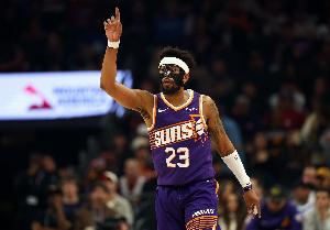 一项差出24分！太阳三分48中23 骑士三分48中15