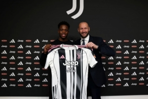 官方：尤文签下曼城19岁前锋奥博沃多，将为二队效力