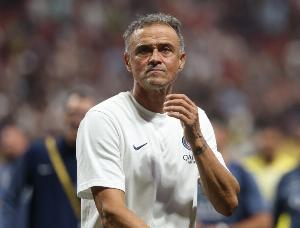 恩里克：我们幸运地赢下了比赛 萨福诺夫预判射门方向的能力很强